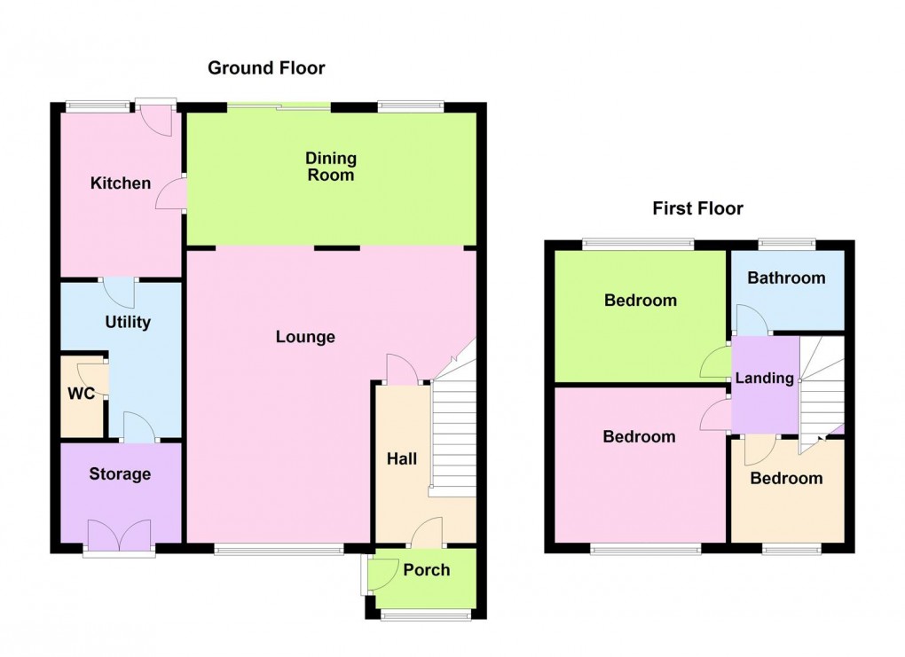 Floorplan for Ardenfield, Denton, Manchester