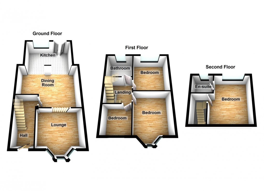 Floorplan for Fleet Street, Hyde