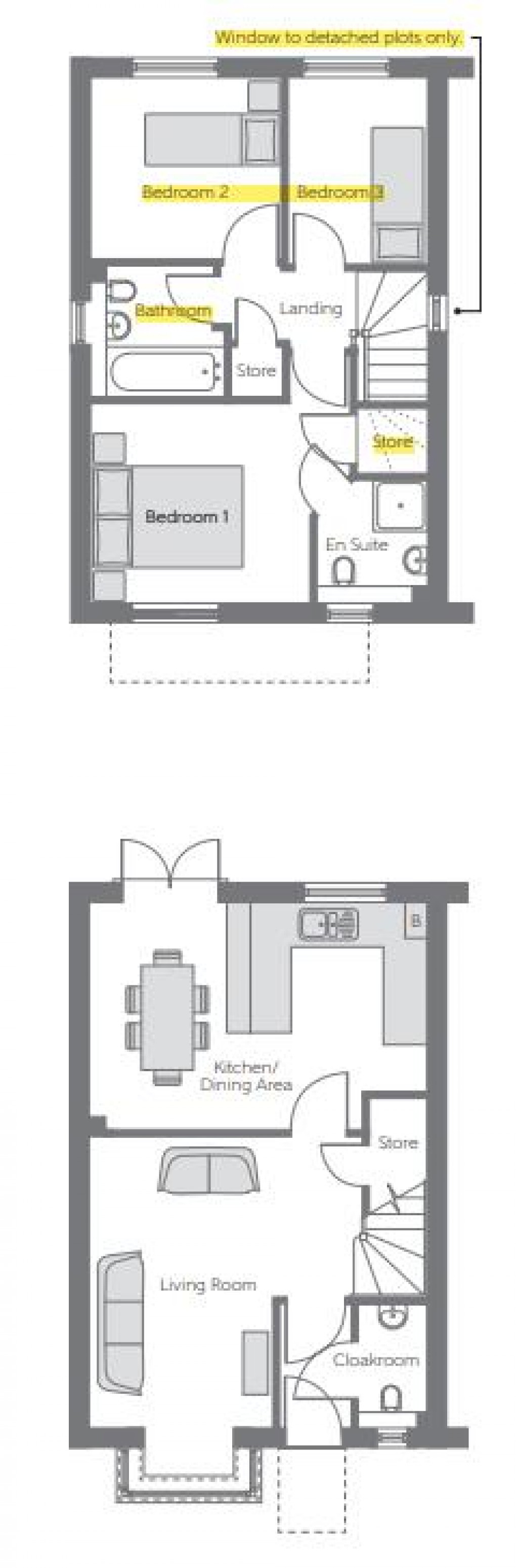 Floorplan for Broadway, Hyde