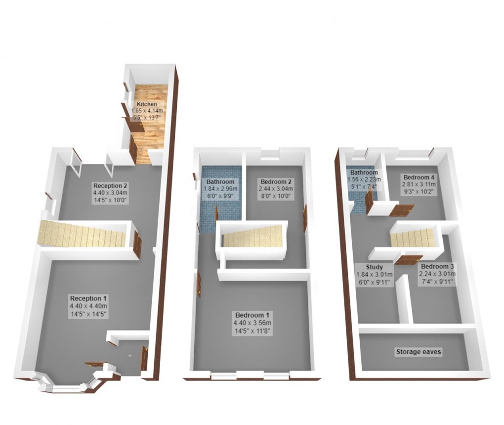 Floorplan for Great Norbury Street, Hyde