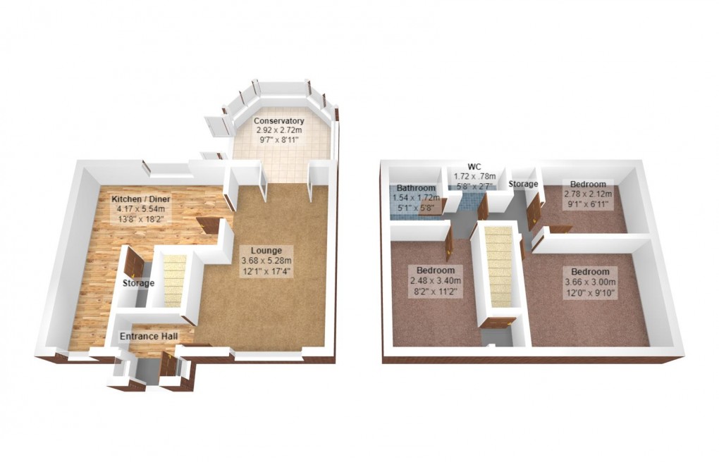 Floorplan for Mancunian Road, Denton, Manchester