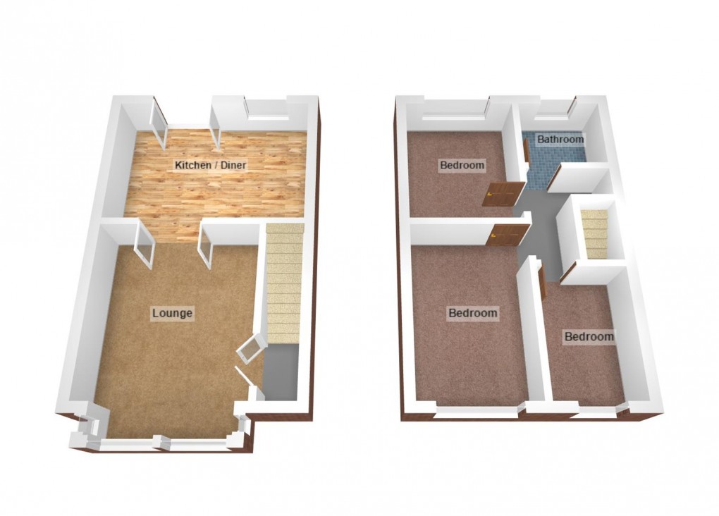Floorplan for Chestnut Gardens, Denton, Manchester