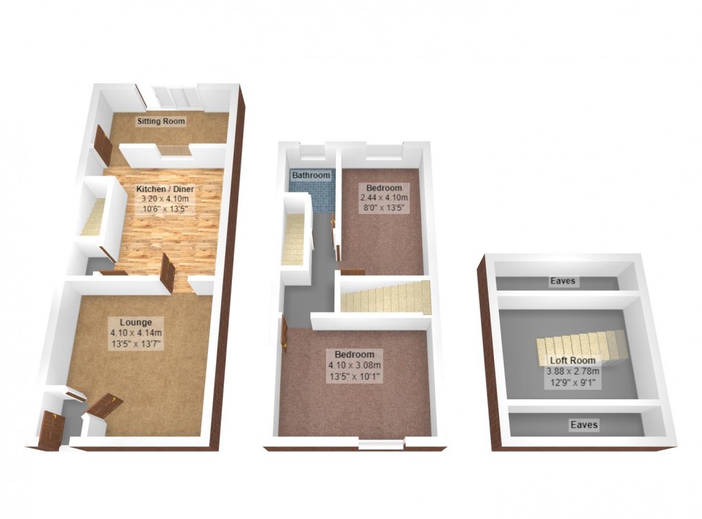 Floorplan for Mottram Road, Broadbottom, Hyde