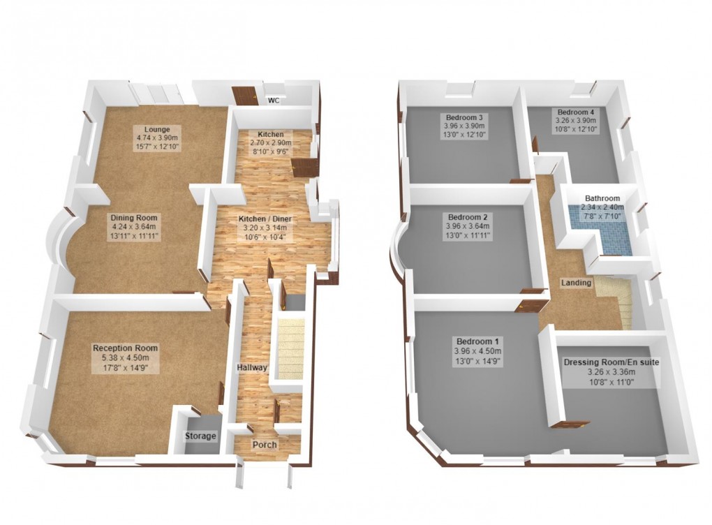 Floorplan for Shirley Avenue, Denton, Manchester