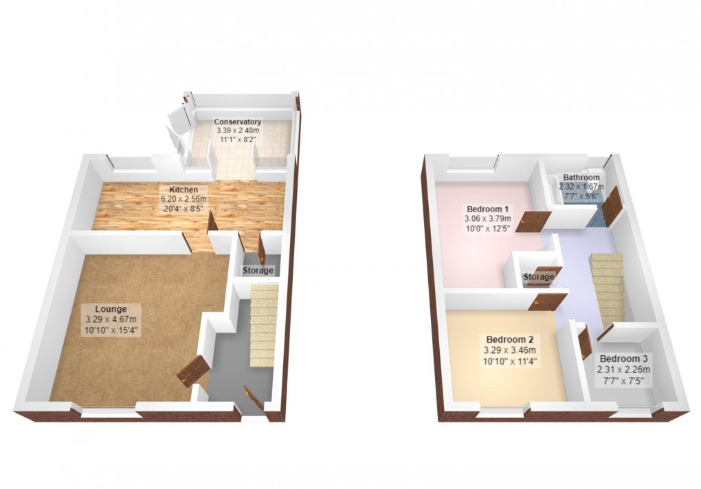 Floorplan for Newton Hall Road, Hyde