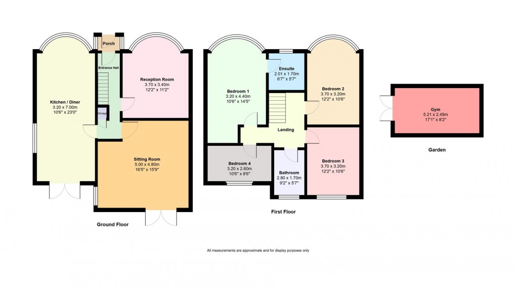 Floorplan for Aldwyn Park Road, Audenshaw, Manchester