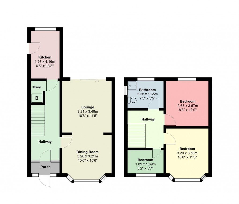 Floorplan for Hulme Road, Denton, Manchester