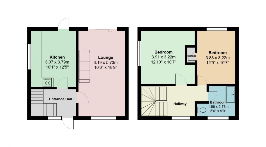 Floorplan for Hattersley Road West, Hyde