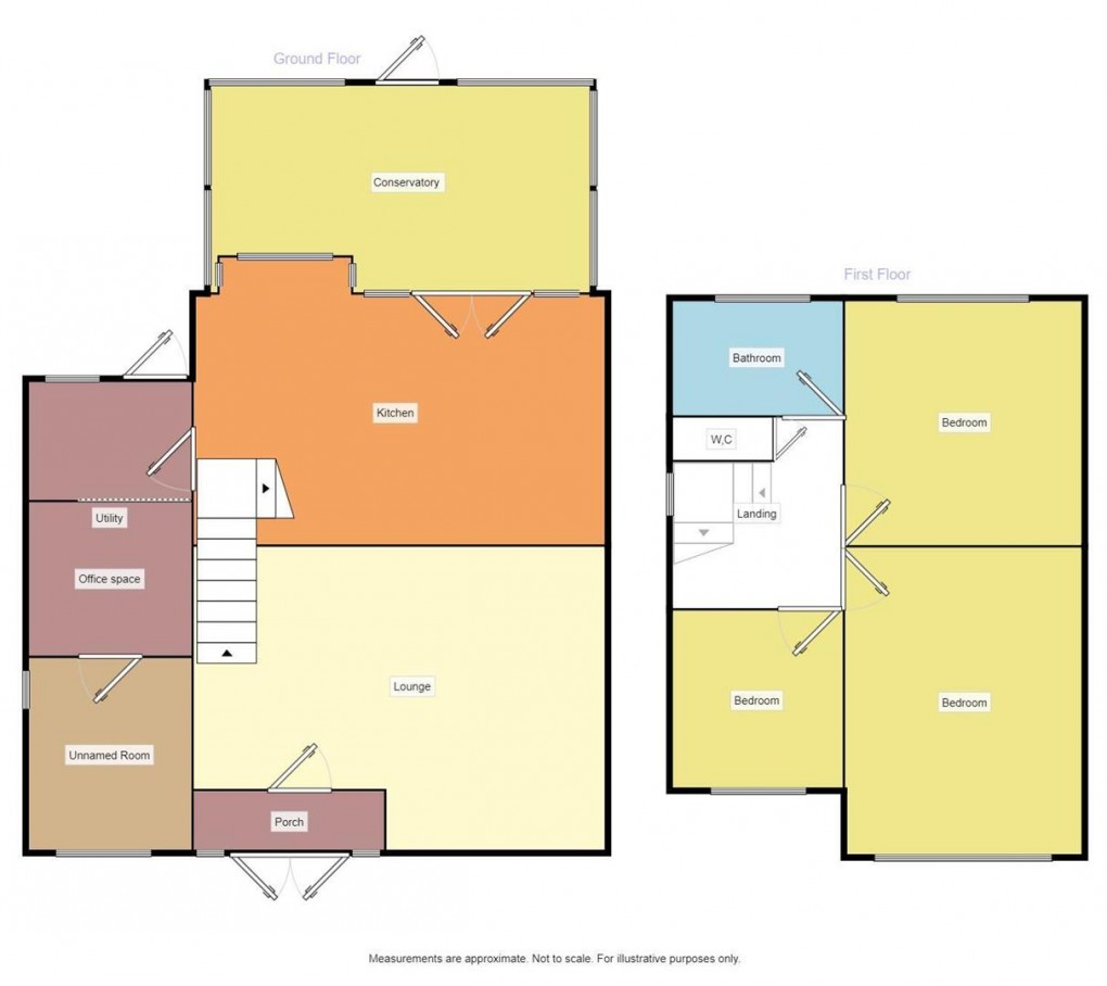 Floorplan for Wakeling Road, Denton, Manchester