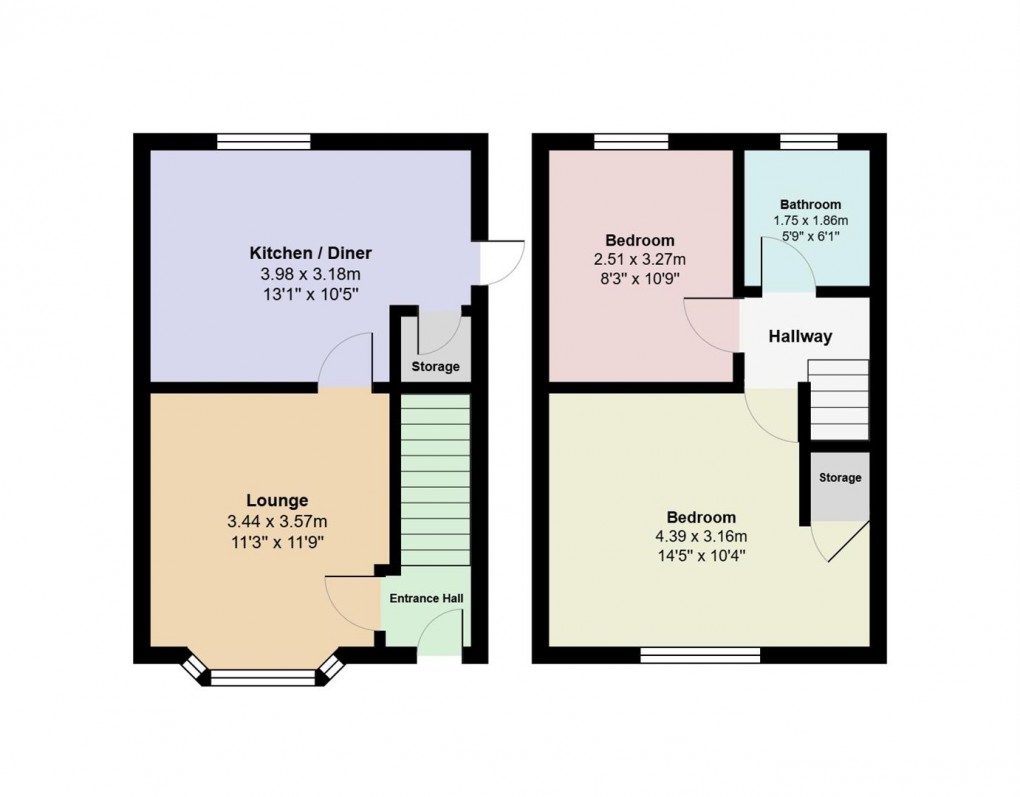 Floorplan for Dingle Avenue, Denton, Manchester