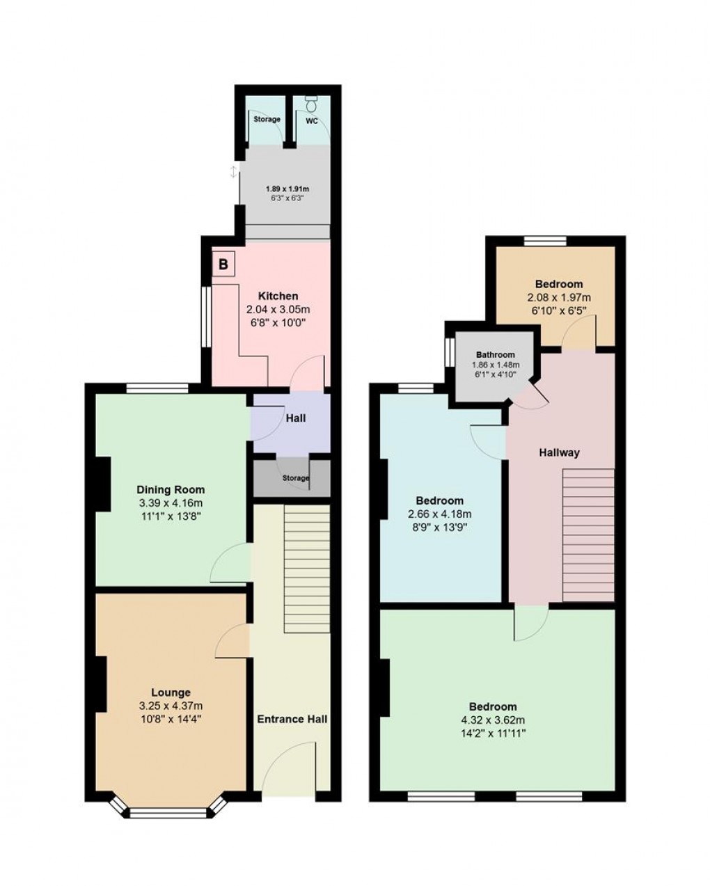 Floorplan for Hyde Road, Denton