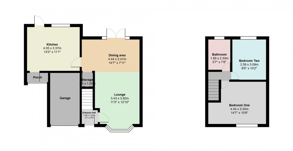 Floorplan for Moorfield Avenue, Denton, Manchester