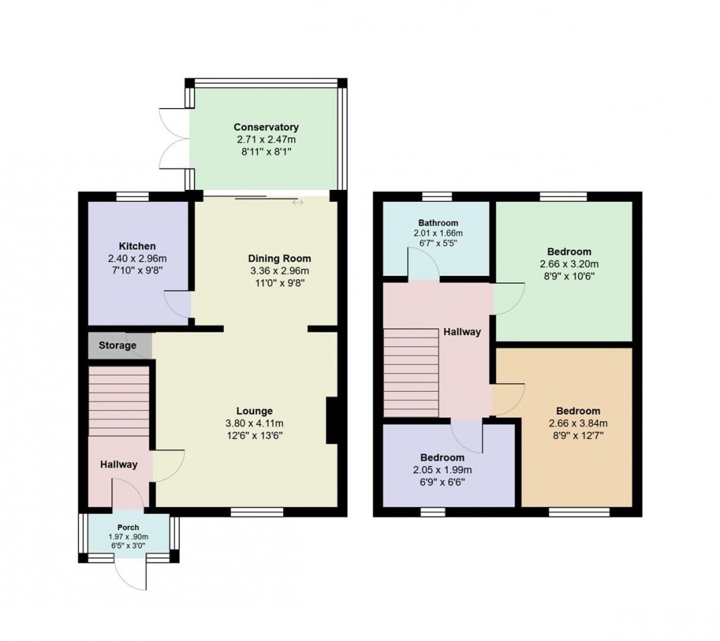 Floorplan for Broomfields, Denton