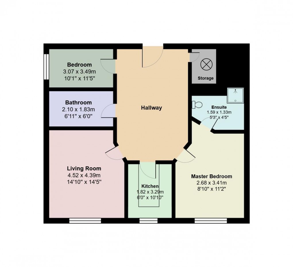 Floorplan for Carrfield, Hyde