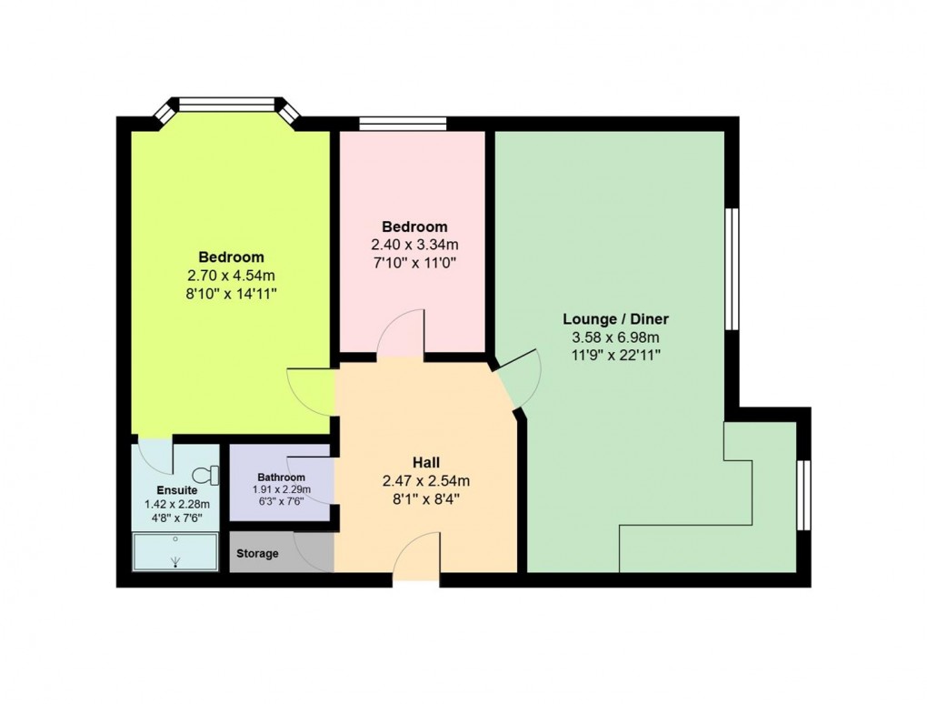 Floorplan for Boothdale Drive, Audenshaw