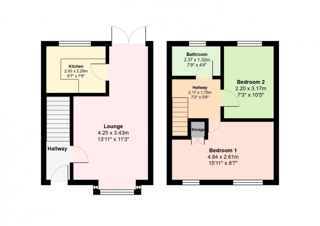 Floorplan for Bradwen Close, Denton