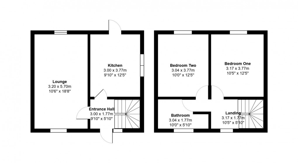 Floorplan for Blyton Way, Denton, Manchester