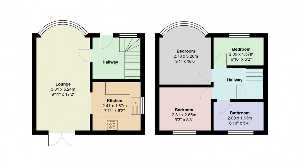 Floorplan for Thirsfield Drive, Manchester