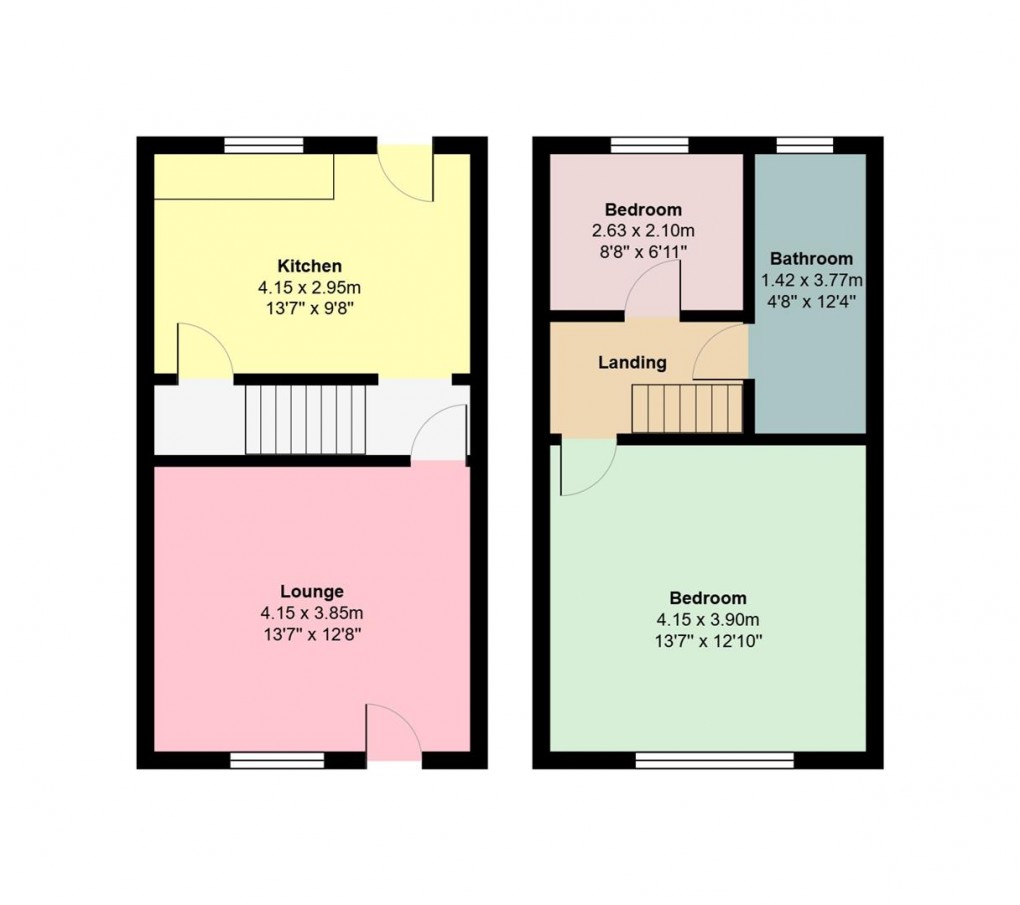 Floorplan for Taylor Lane, Denton, Manchester