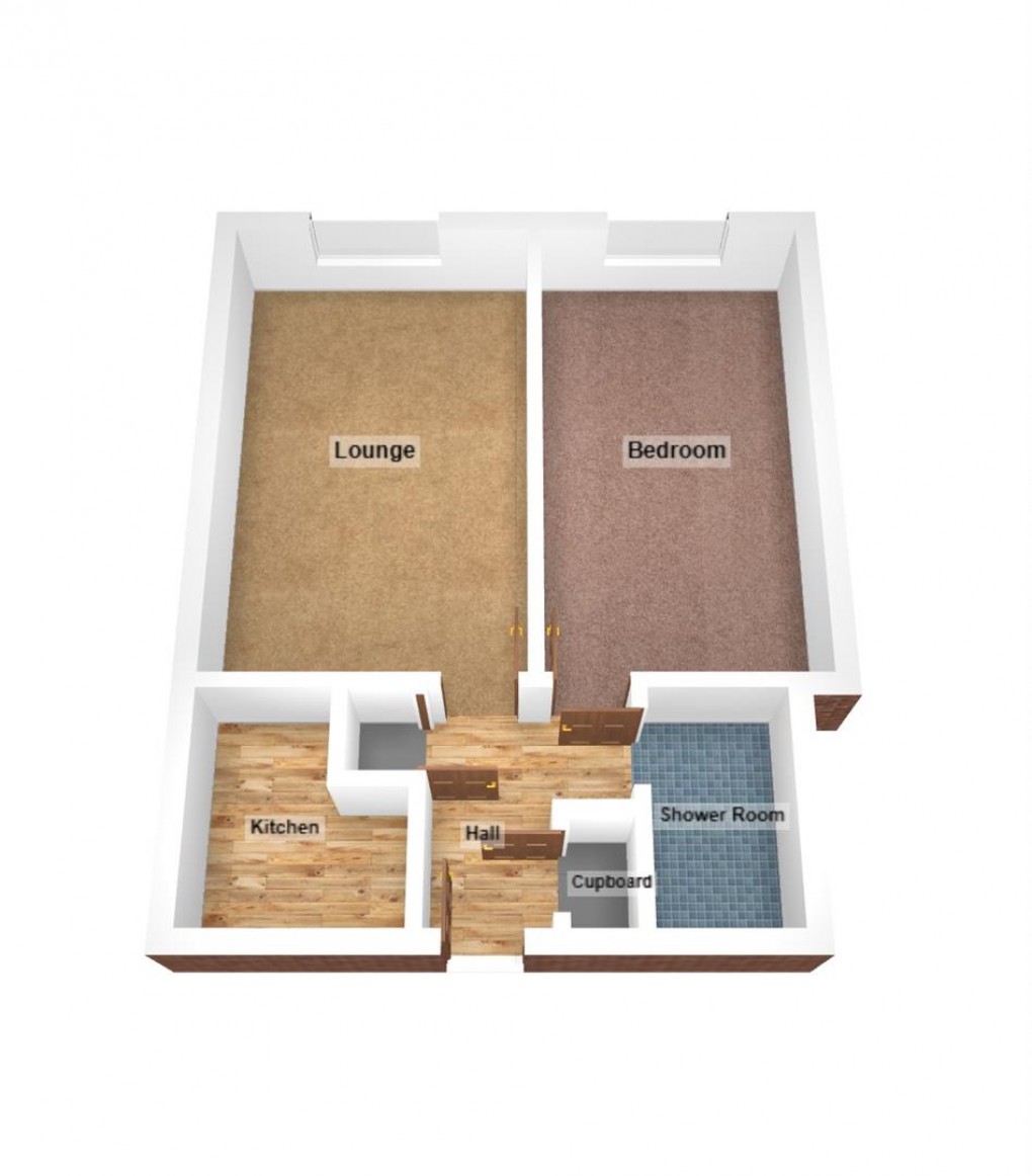 Floorplan for Lowry Court, Hyde
