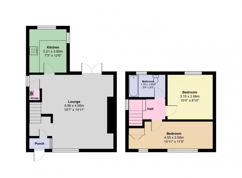 Floorplan for Hampshire Road, Manchester
