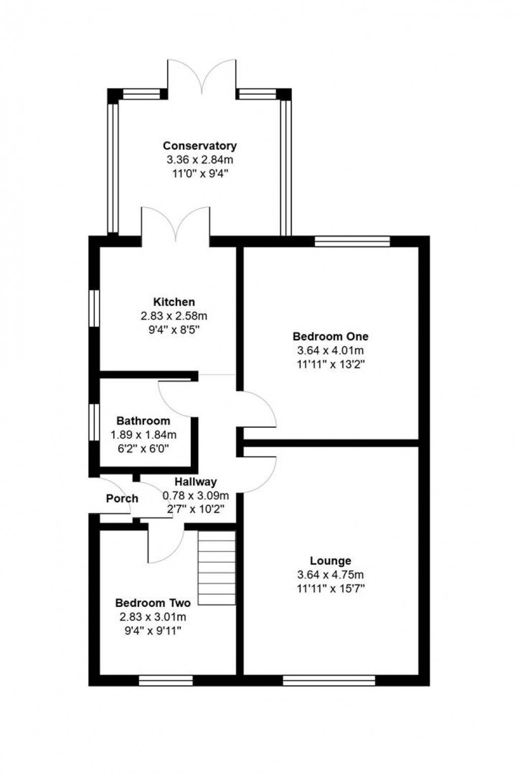 Floorplan for Newport Road, Denton, Manchester