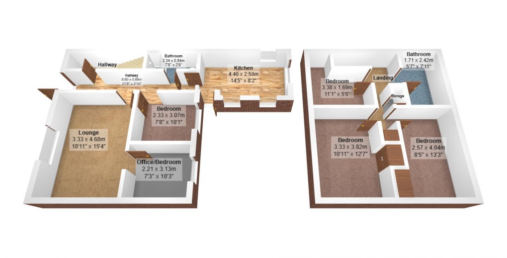 Floorplan for Yew Tree Road, Denton, Manchester