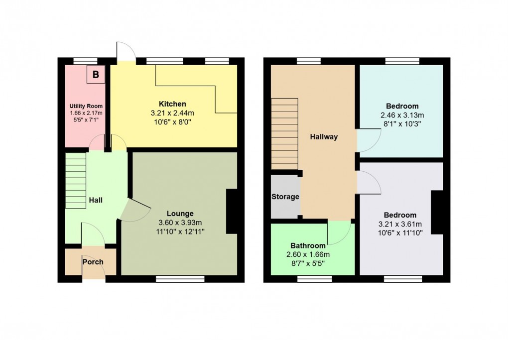 Floorplan for Lord Street, Dukinfield