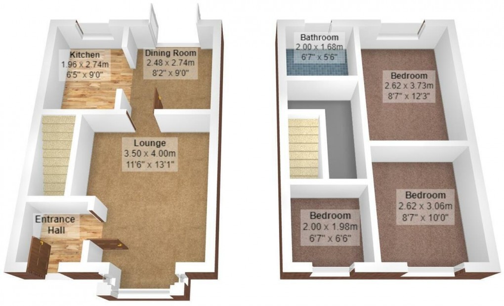 Floorplan for Planet Way, Audenshaw, Manchester
