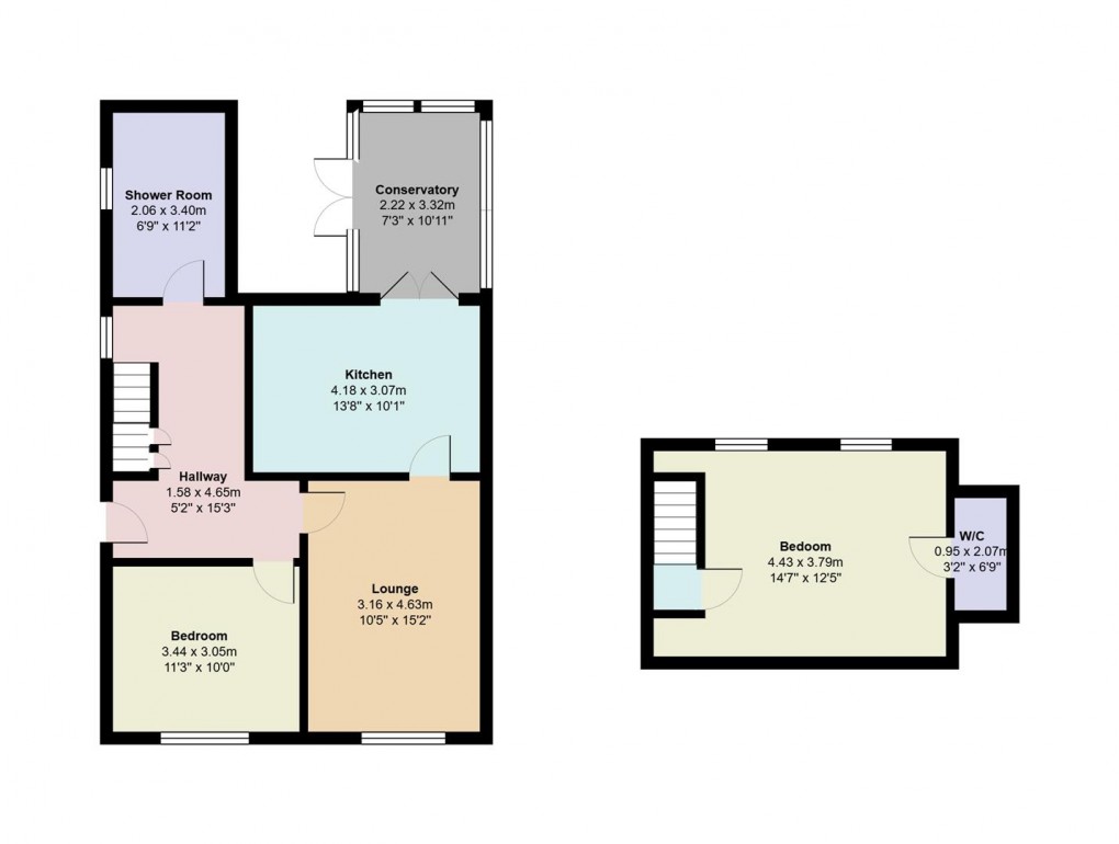 Floorplan for Marlborough Close, Denton, Manchester