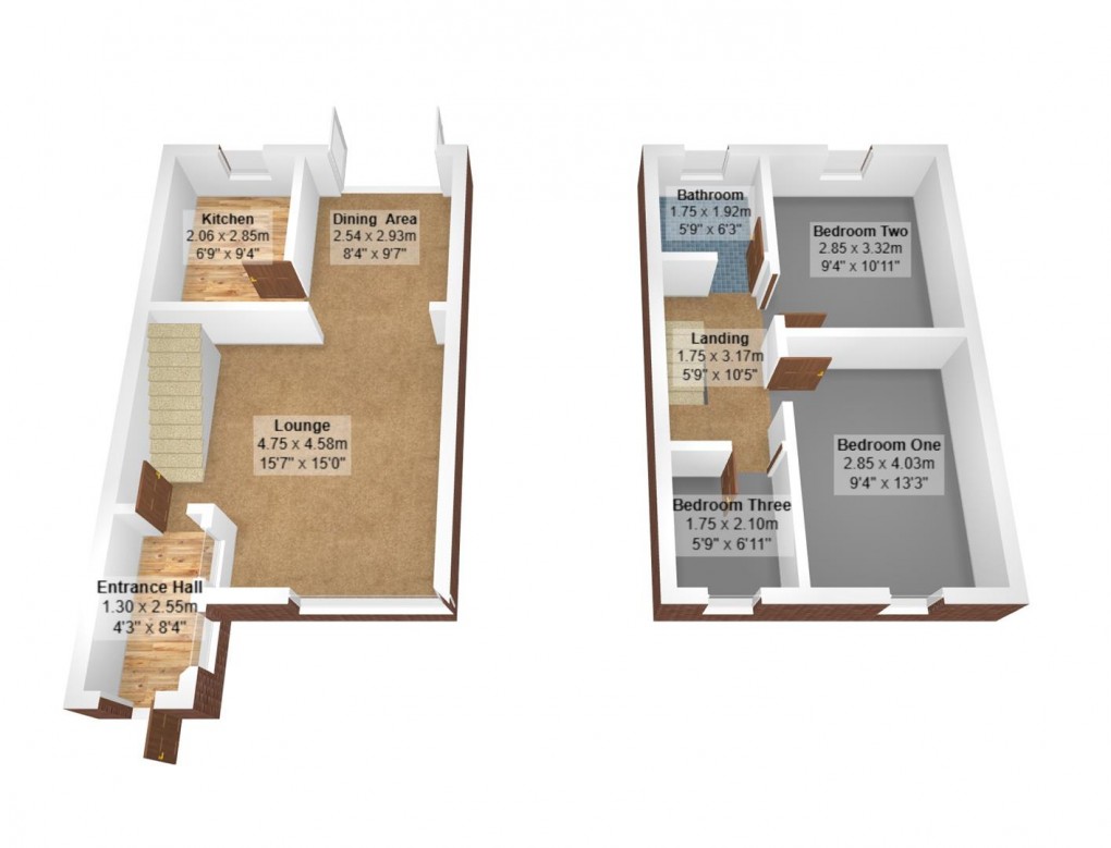 Floorplan for Jackson Gardens, Denton, Manchester