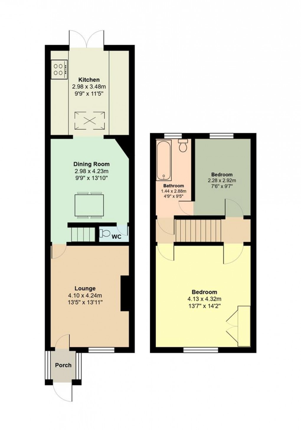 Floorplan for Godley Hill Road, Hyde