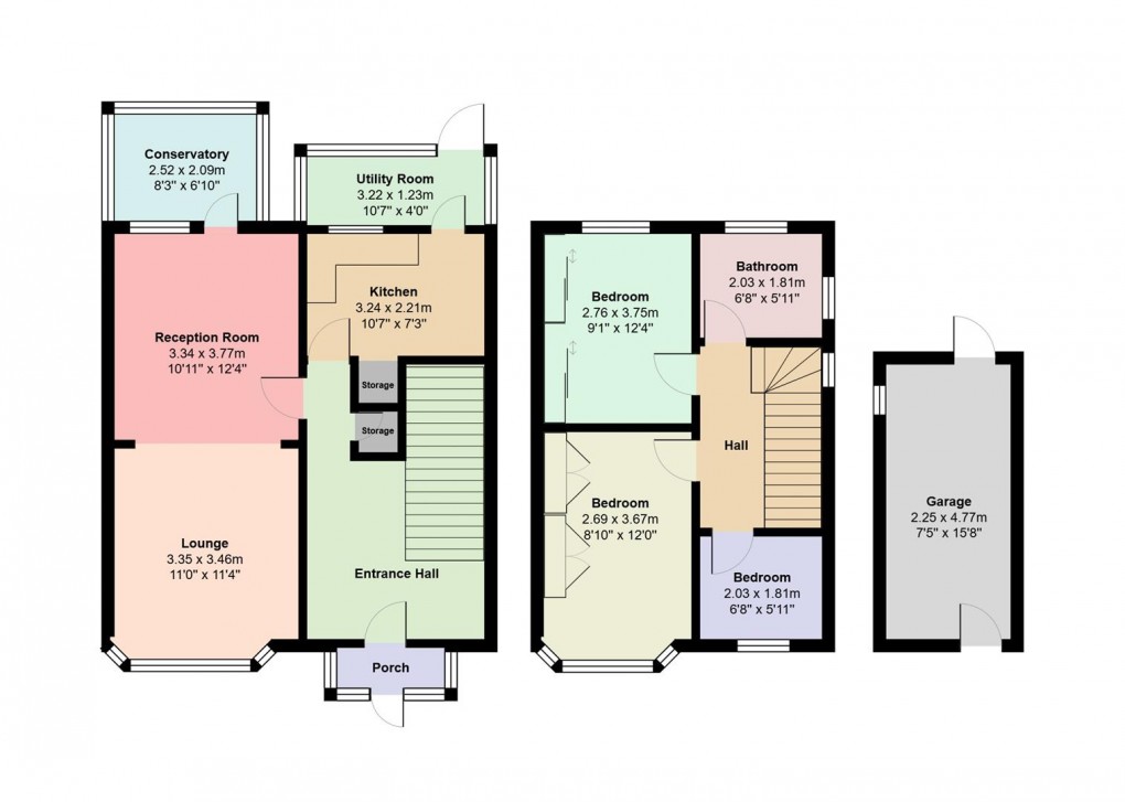 Floorplan for Hulme Road, Manchester