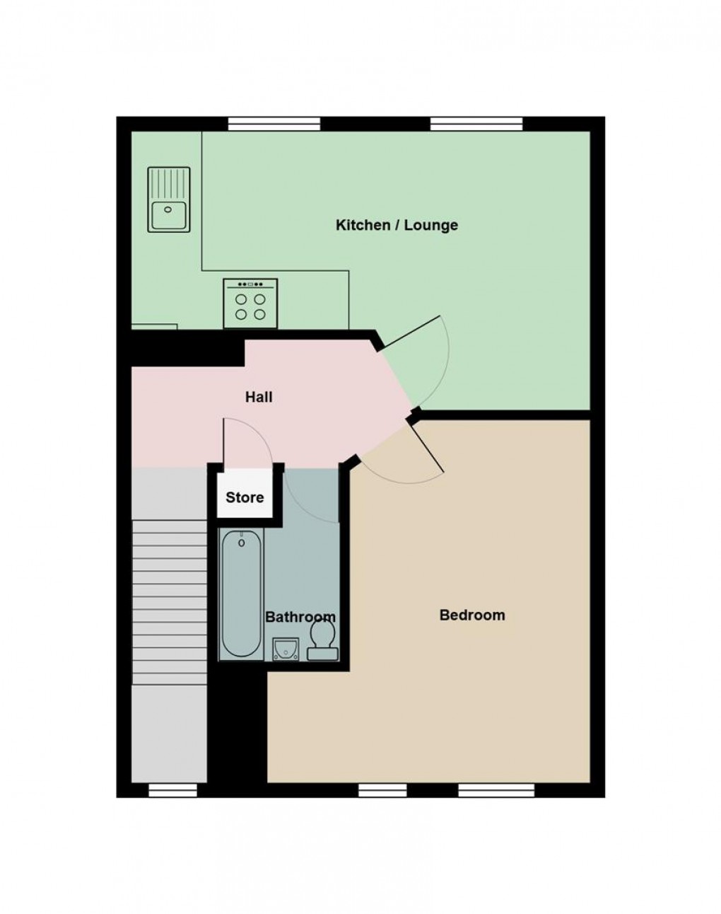 Floorplan for Hyde Road, Denton, Manchester