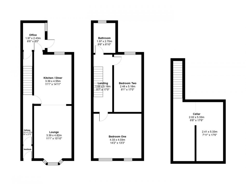Floorplan for Seymour Street, Denton, Manchester