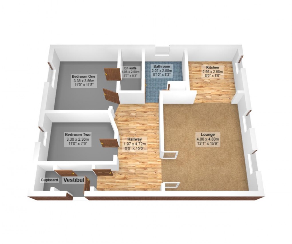 Floorplan for The Links, Hyde