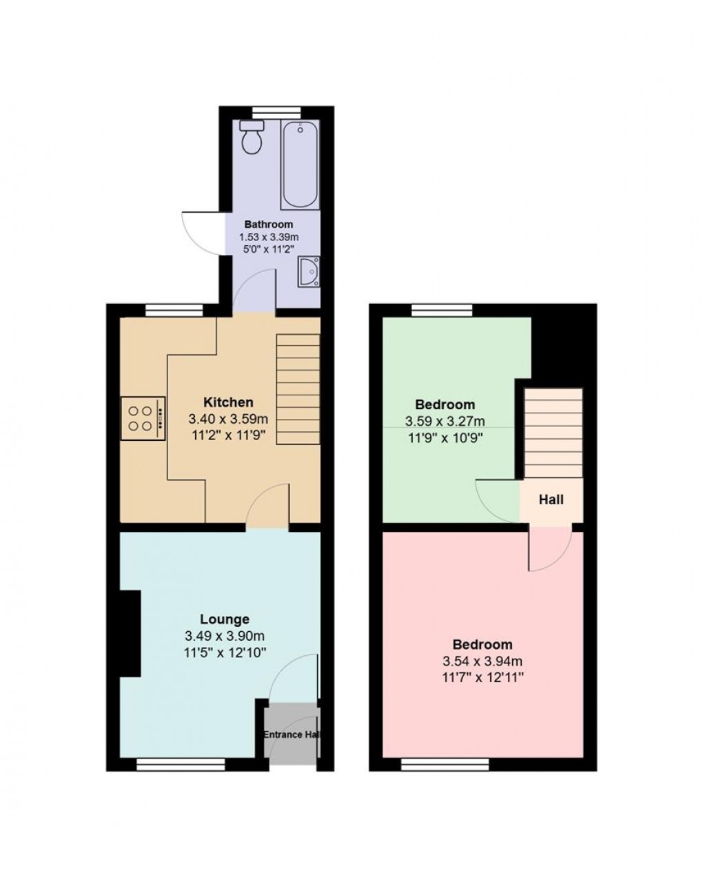 Floorplan for King Street, Manchester