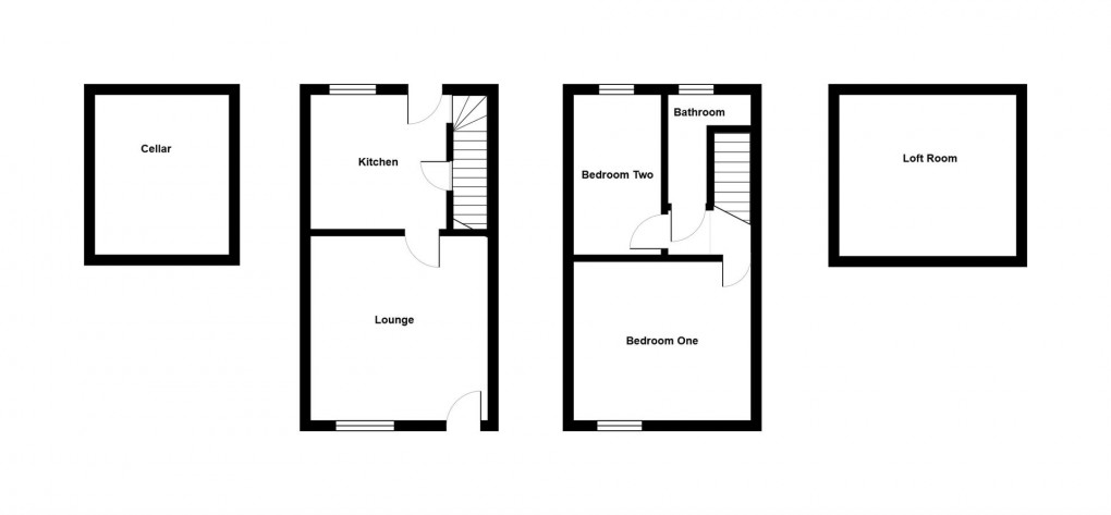 Floorplan for Andrew Street, Hyde