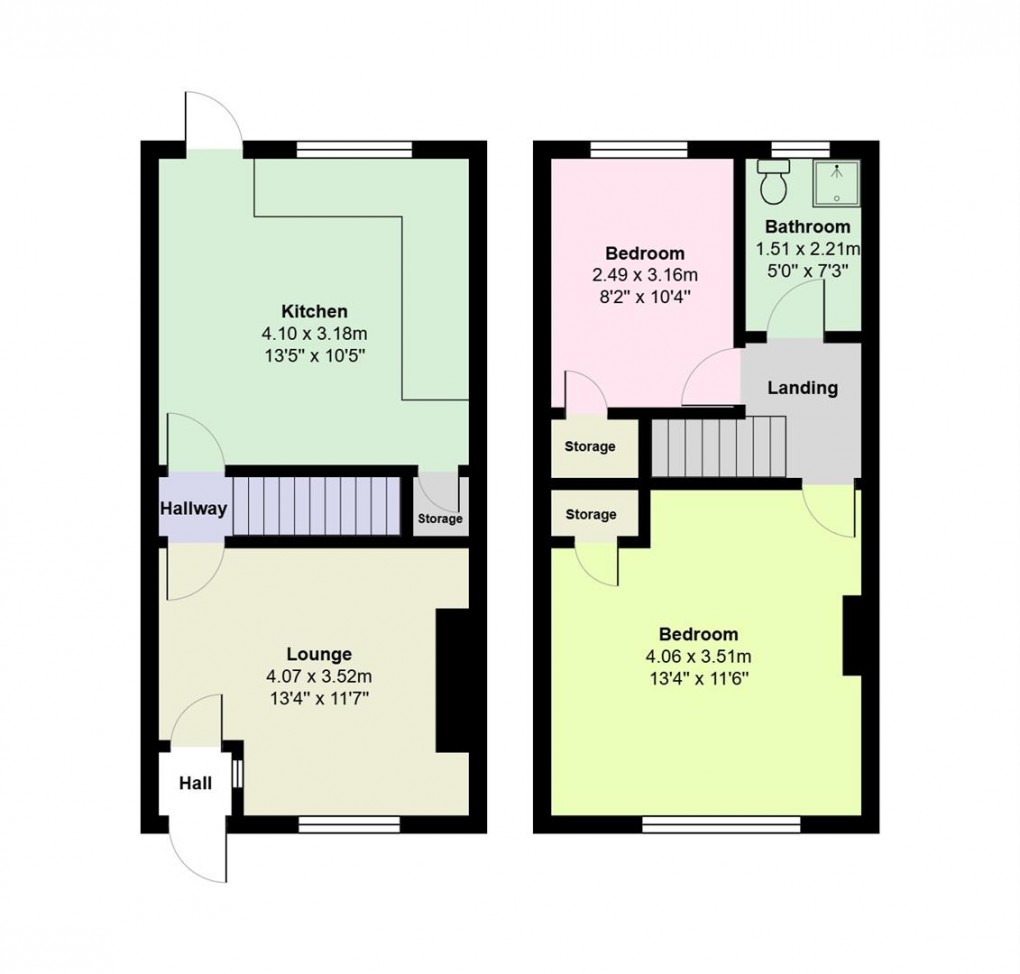 Floorplan for Rockhampton Street, Manchester
